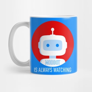 Modbot is always watching Mug